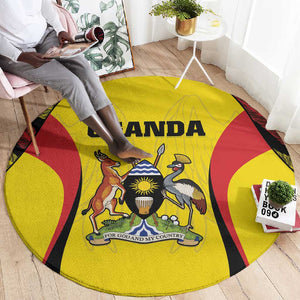Uganda Cricket Round Carpet Come On Cricket Cranes - African Pride