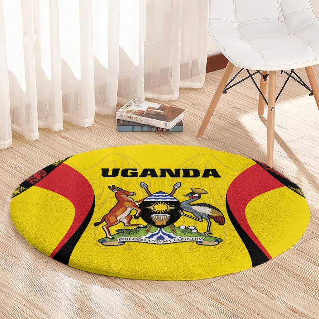 Uganda Cricket Round Carpet Come On Cricket Cranes - African Pride