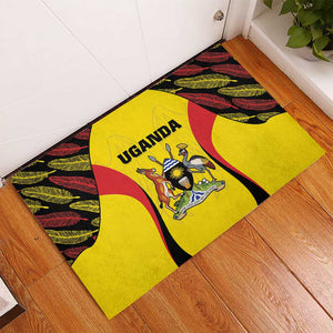 Uganda Cricket Rubber Doormat Come On Cricket Cranes - African Pride