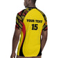 Custom Uganda Cricket Rugby Jersey Come On Cricket Cranes - African Pride