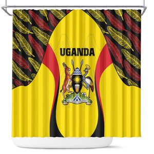 Uganda Cricket Shower Curtain Come On Cricket Cranes - African Pride