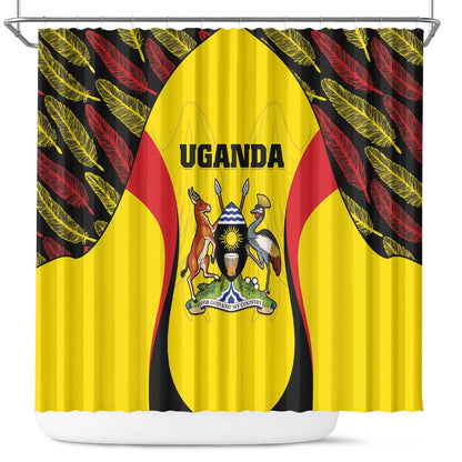 Uganda Cricket Shower Curtain Come On Cricket Cranes - African Pride
