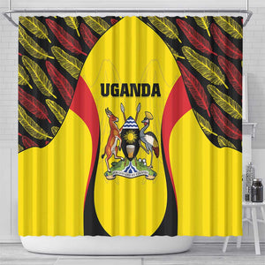 Uganda Cricket Shower Curtain Come On Cricket Cranes - African Pride