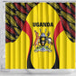 Uganda Cricket Shower Curtain Come On Cricket Cranes - African Pride