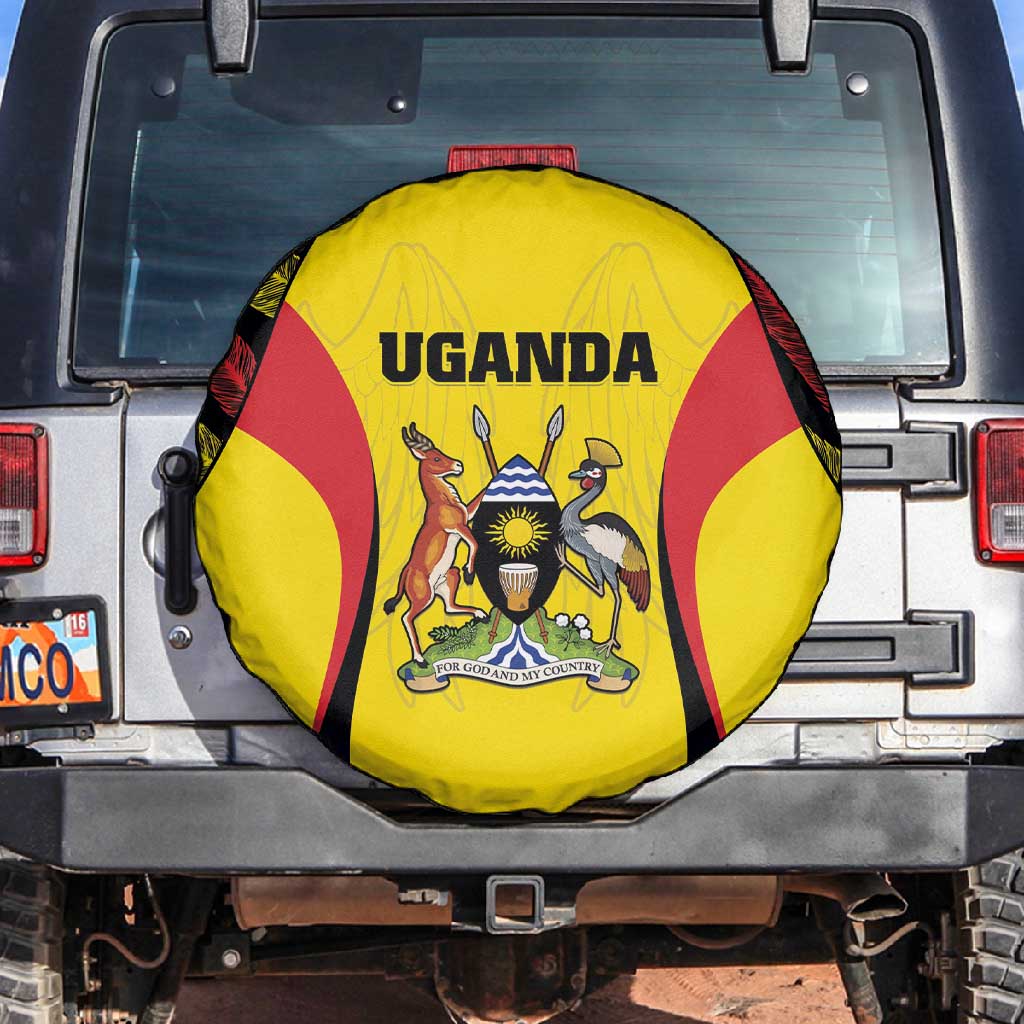 Uganda Cricket Spare Tire Cover Come On Cricket Cranes - African Pride