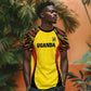 Custom Uganda Cricket T shirt Come On Cricket Cranes - African Pride