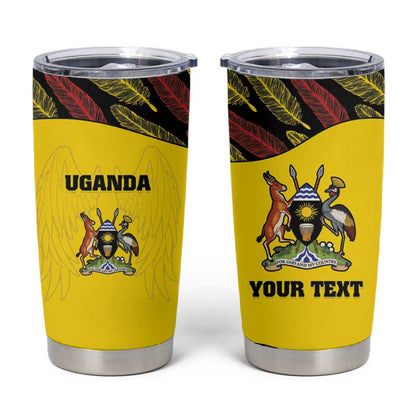 Custom Uganda Cricket Tumbler Cup Come On Cricket Cranes - African Pride