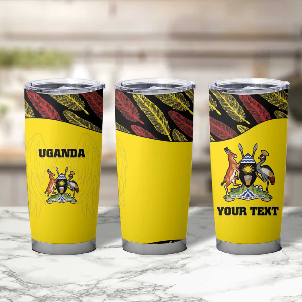 Custom Uganda Cricket Tumbler Cup Come On Cricket Cranes - African Pride