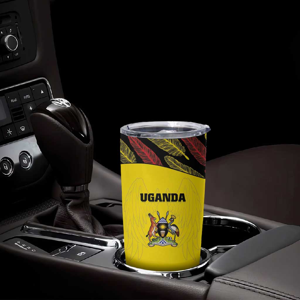 Custom Uganda Cricket Tumbler Cup Come On Cricket Cranes - African Pride