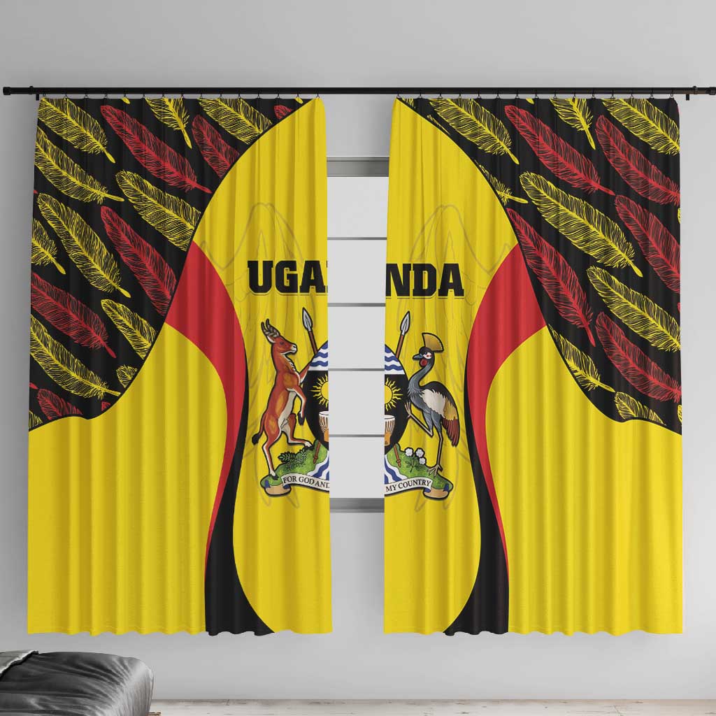 Uganda Cricket Window Curtain Come On Cricket Cranes - African Pride