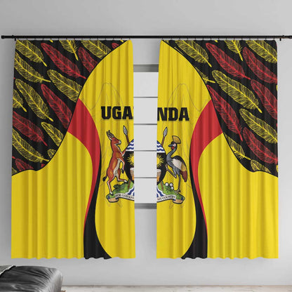Uganda Cricket Window Curtain Come On Cricket Cranes - African Pride