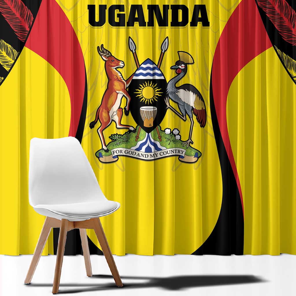 Uganda Cricket Window Curtain Come On Cricket Cranes - African Pride