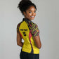Custom Uganda Cricket Women Polo Shirt Come On Cricket Cranes - African Pride