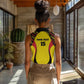 Custom Uganda Cricket Women Sleeveless Polo Shirt Come On Cricket Cranes - African Pride
