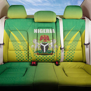 Nigeria Cricket Back Car Seat Cover Go Yellow Greens - African Pride