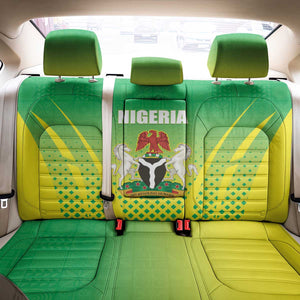 Nigeria Cricket Back Car Seat Cover Go Yellow Greens - African Pride
