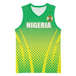 Custom Nigeria Cricket Basketball Jersey Go Yellow Greens - African Pride