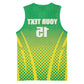 Custom Nigeria Cricket Basketball Jersey Go Yellow Greens - African Pride