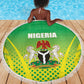 Nigeria Cricket Beach Blanket Go Yellow Greens - African Pride