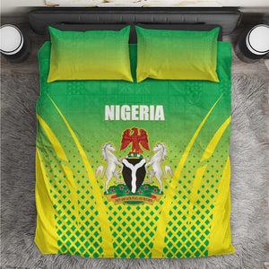 Nigeria Cricket Bedding Set Go Yellow Greens - African Pride