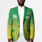 Custom Nigeria Cricket Blazer Come On Yellow Greens