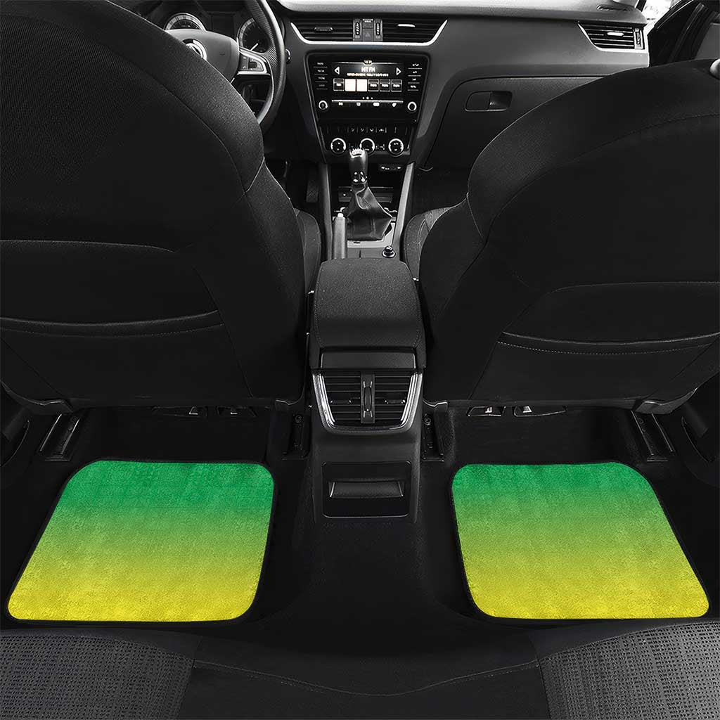Nigeria Cricket Car Mats Go Yellow Greens - African Pride