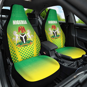 Nigeria Cricket Car Seat Cover Go Yellow Greens - African Pride