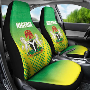 Nigeria Cricket Car Seat Cover Go Yellow Greens - African Pride