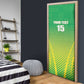 Custom Nigeria Cricket Door Cover Come On Yellow Greens