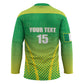 Custom Nigeria Cricket Hockey Jersey Come On Yellow Greens