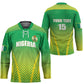 Custom Nigeria Cricket Hockey Jersey Come On Yellow Greens
