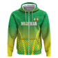 Custom Nigeria Cricket Hoodie Go Yellow Greens - African Pride