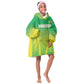 Custom Nigeria Cricket Kid Wearable Blanket Hoodie Go Yellow Greens - African Pride