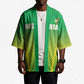 Custom Nigeria Cricket Kimono Come On Yellow Greens
