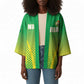 Custom Nigeria Cricket Kimono Come On Yellow Greens