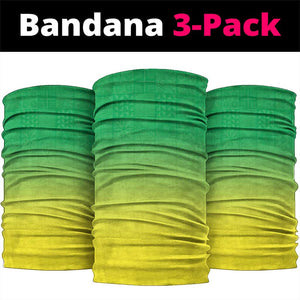 Nigeria Cricket Neck Gaiter Go Yellow Greens - African Pride