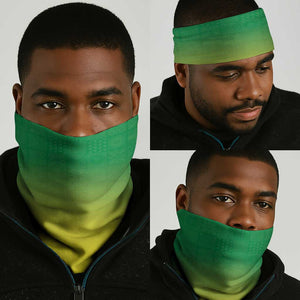 Nigeria Cricket Neck Gaiter Go Yellow Greens - African Pride