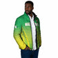 Custom Nigeria Cricket Padded Jacket Come On Yellow Greens