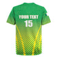 Custom Nigeria Cricket Rugby Jersey Go Yellow Greens - African Pride