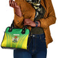 Nigeria Cricket Shoulder Handbag Go Yellow Greens - African Pride