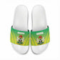 Nigeria Cricket Slide Sandals Come On Yellow Greens