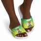 Nigeria Cricket Slide Sandals Come On Yellow Greens