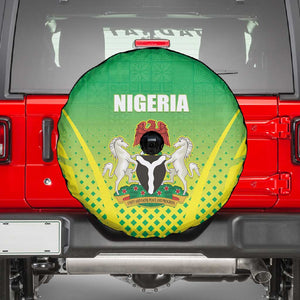 Nigeria Cricket Spare Tire Cover Go Yellow Greens - African Pride