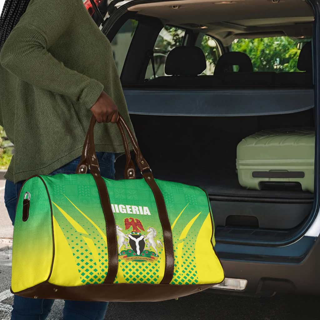 Nigeria Cricket Travel Bag Come On Yellow Greens