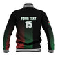 Custom Kenya Cricket Baseball Jacket Come On Simbas - African Pride