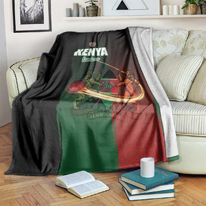 Kenya Cricket Blanket Come On Simbas - African Pride