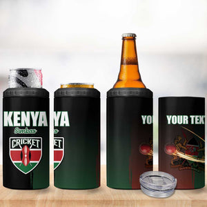 Custom Kenya Cricket 4 in 1 Can Cooler Tumbler Come On Simbas - African Pride