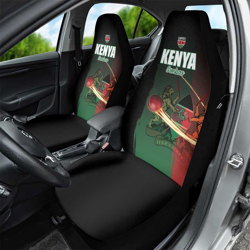 Kenya Cricket Car Seat Cover Come On Simbas - African Pride