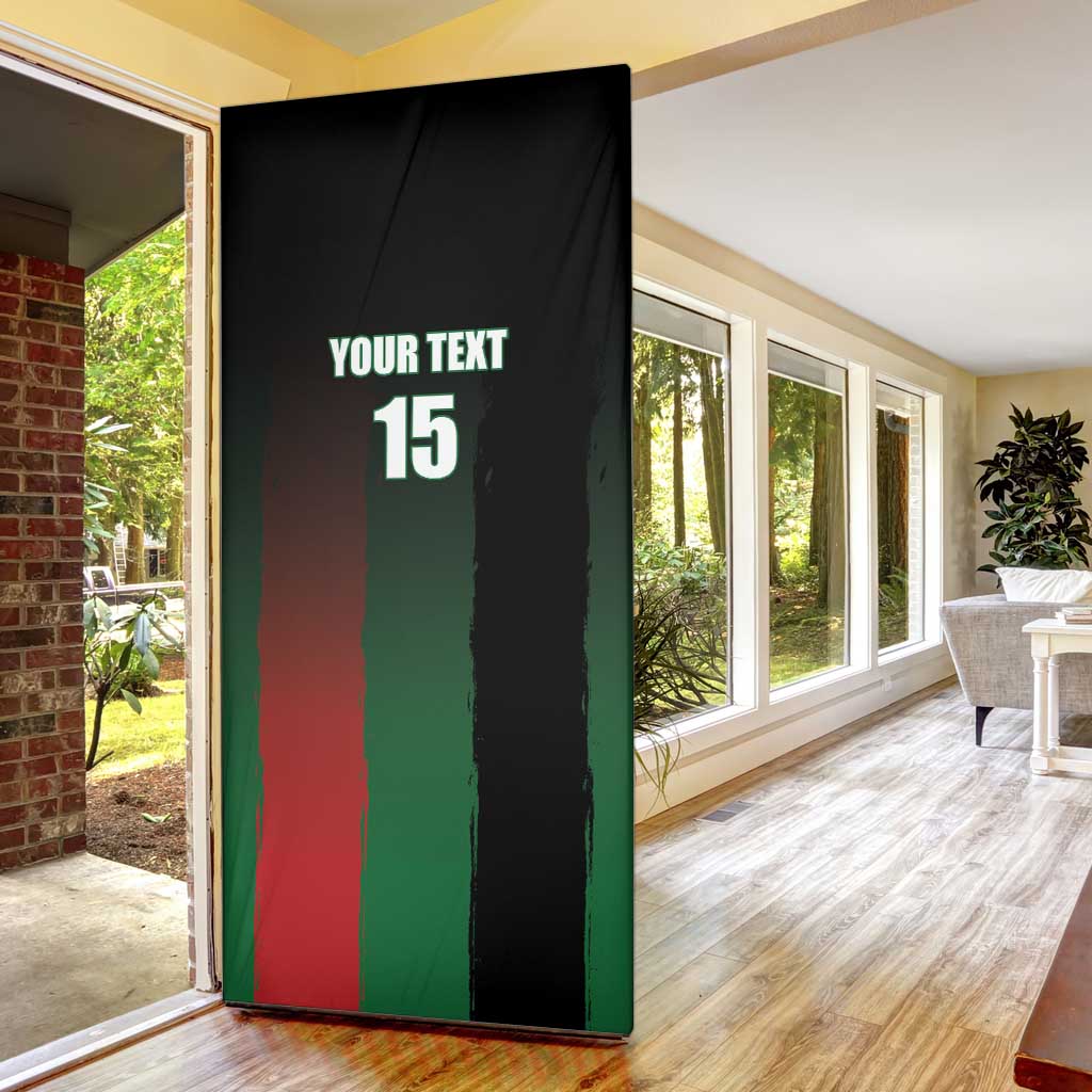 Custom Kenya Cricket Door Cover Go Simbas Go