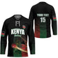 Custom Kenya Cricket Hockey Jersey Go Simbas Go
